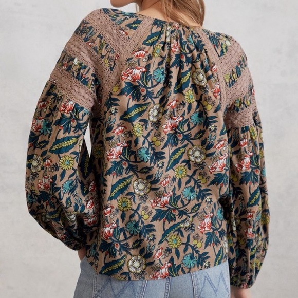 Anthropologie Lenora lace blouse - Picture 4 of 11